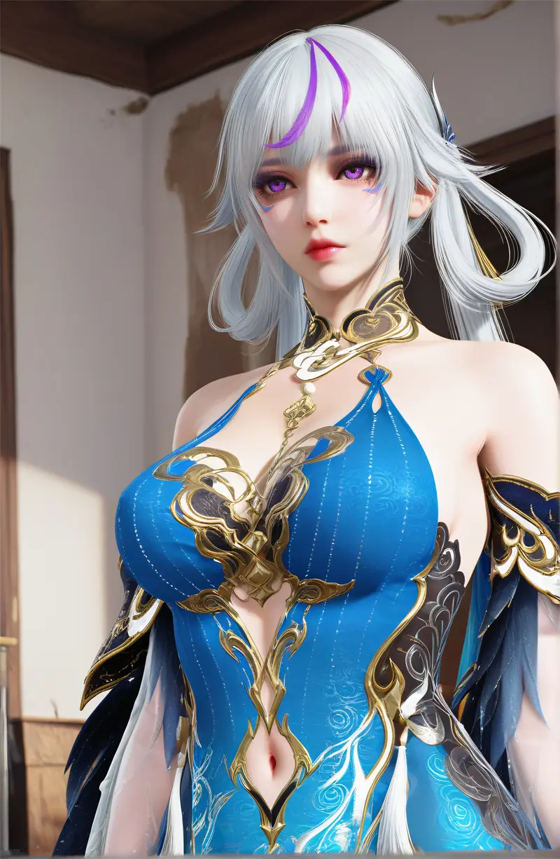 [2087]精致AI绘画-永劫无间-季莹莹-冬无归捆绑中出-晚漫-共享AI国漫精致绘画AI高清视频