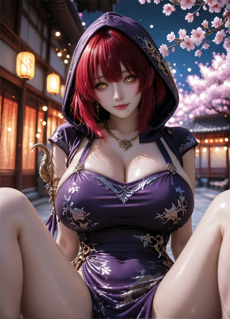 图片[2]-[2100]精致AI绘画-狐妖小红娘-欢都落兰-巨乳涩涩-晚漫-共享AI国漫精致绘画AI高清视频