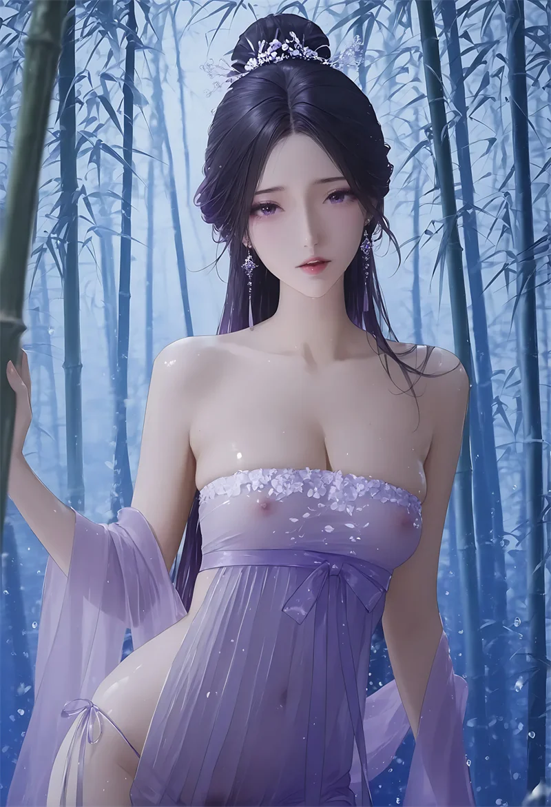 [179话-紫竹林之美人诱惑][46P]-晚漫-共享AI国漫精致绘画AI高清视频