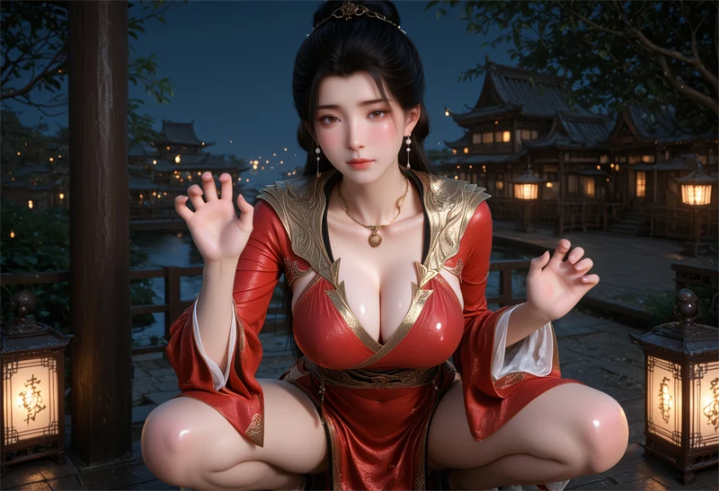 图片[2]-[2027]精致AI绘画-凡人修仙传-燕如嫣-多人黑丝-晚漫-共享AI国漫精致绘画AI高清视频