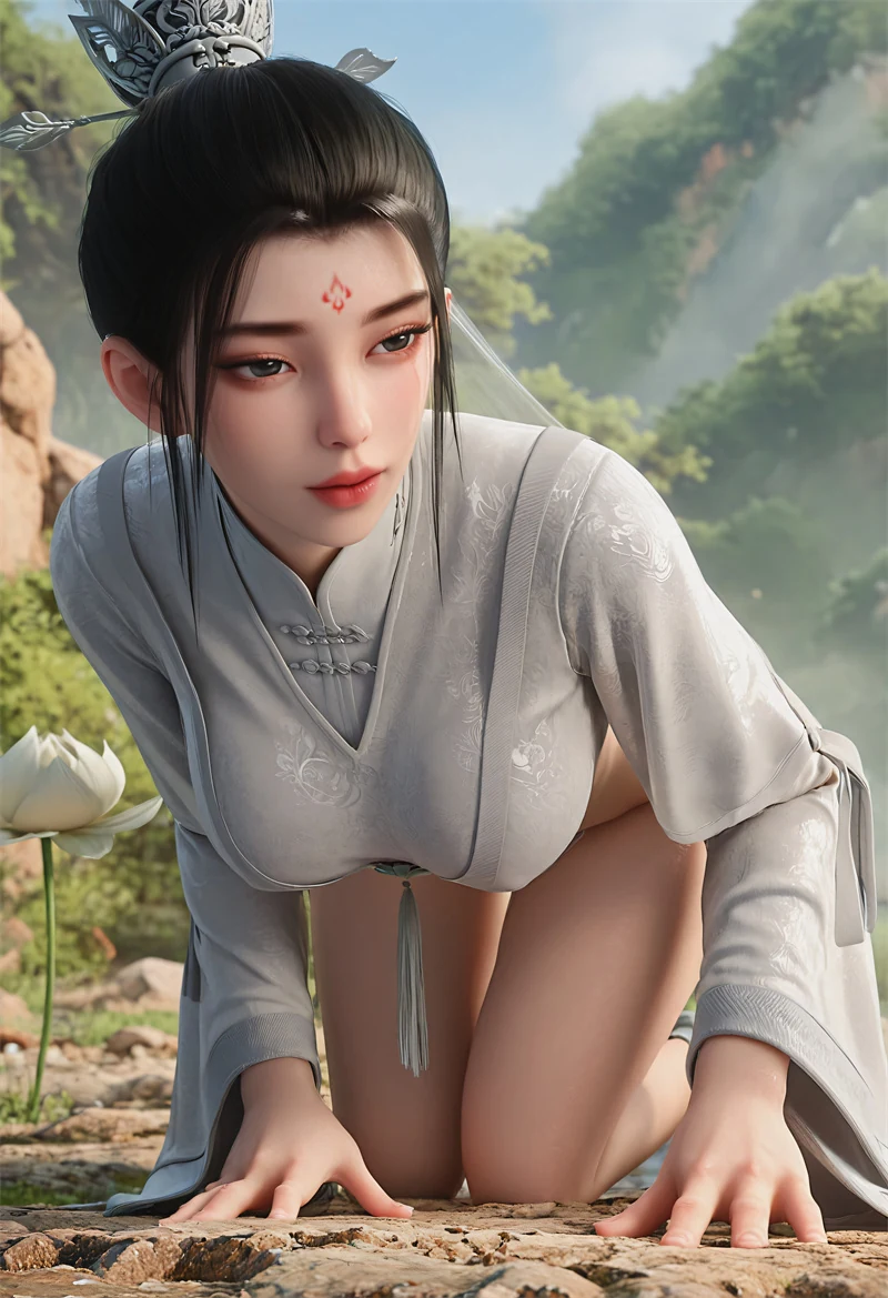 [2112]精致AI绘画-剑来-贺小凉-巨乳调教-晚漫-共享AI国漫精致绘画AI高清视频