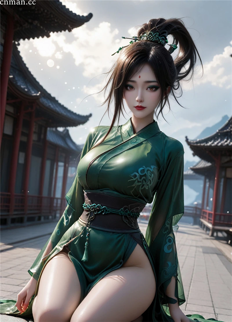 图片[2]-[1964]精致AI绘画-白蛇-小青-涩涩-晚漫-共享AI国漫精致绘画AI高清视频