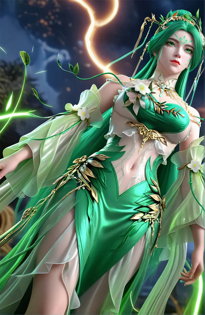 [1986]精致AI绘画-完美世界-吕虹-长腿巨乳 [43P]-晚漫-共享AI国漫精致绘画AI高清视频