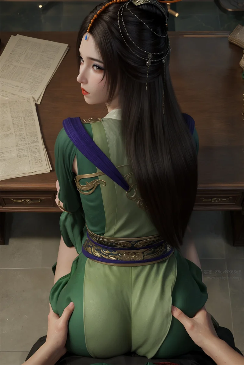 图片[3]-[2119]精致AI绘画-凡人修仙传-柳玉-玉足涩涩-晚漫-共享AI国漫精致绘画AI高清视频