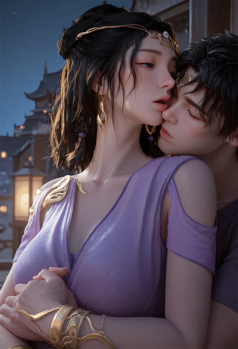 图片[3]-[2104]精致AI绘画-凡人修仙传-文思月-妩媚诱人-晚漫-共享AI国漫精致绘画AI高清视频