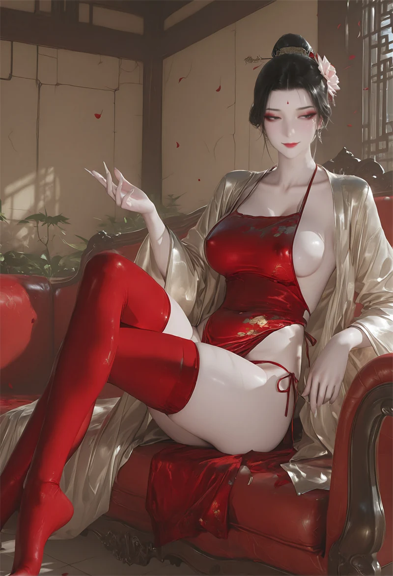 图片[2]-[189话-魅惑传说之红肚兜惑主][62P]-晚漫-共享AI国漫精致绘画AI高清视频