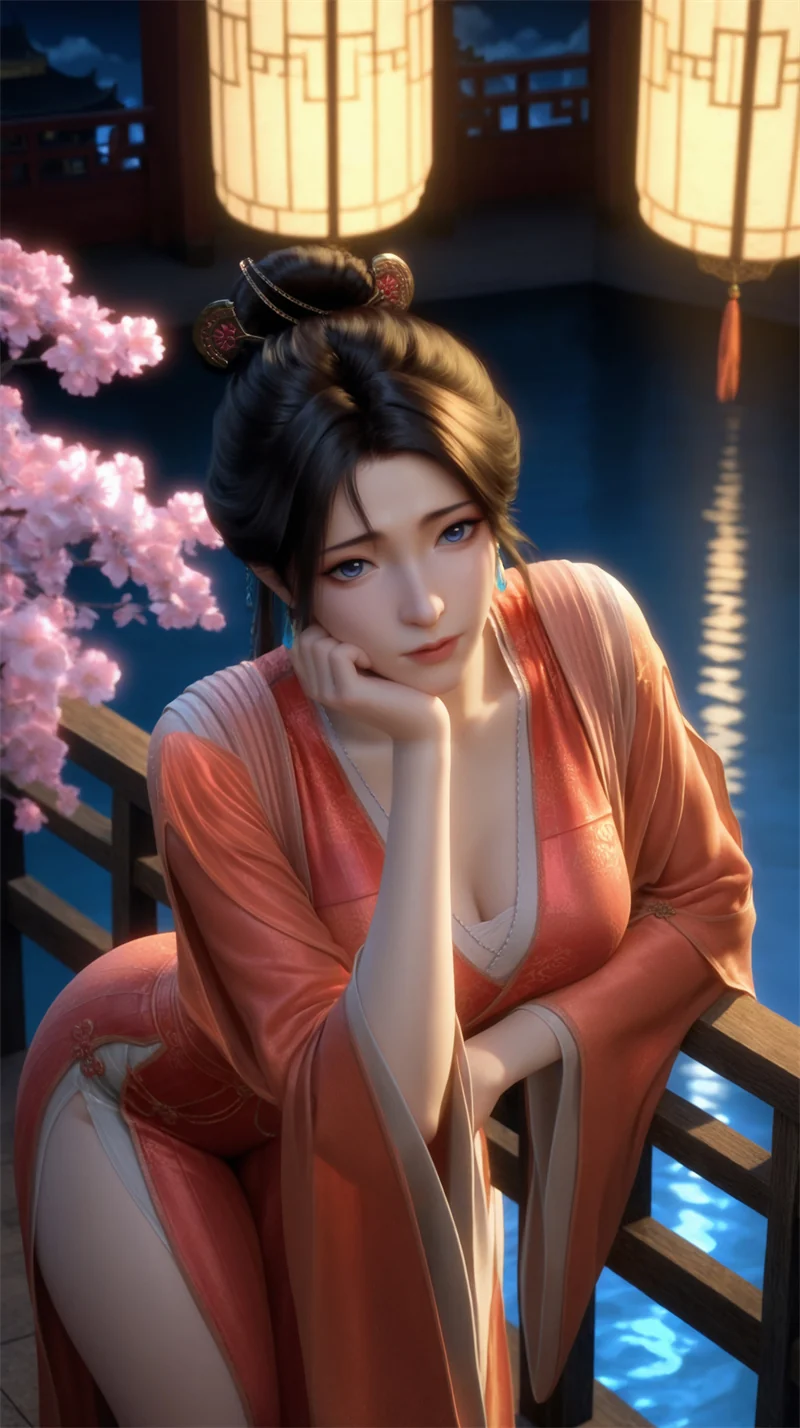 [2173]精致AI绘画-凡人修仙传-慕沛灵-纯欲涩涩-晚漫-共享AI国漫精致绘画AI高清视频