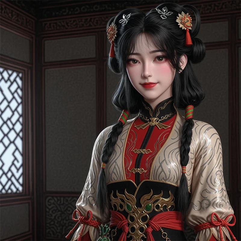 [2151]精致AI绘画-玄界之门-金玉环-情趣纯欲-晚漫-共享AI国漫精致绘画AI高清视频