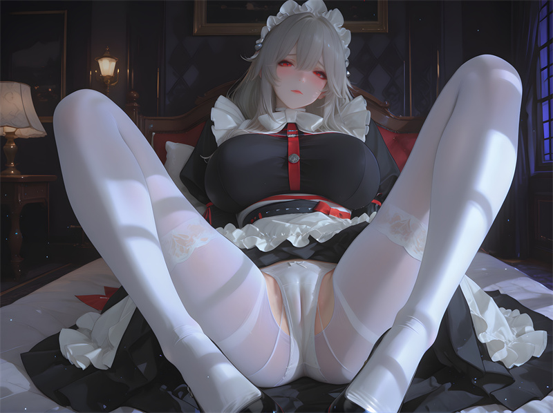 图片[3]-[247话-碧蓝档案-日奈-白丝女仆中出][140P]-晚漫-共享AI国漫精致绘画AI高清视频