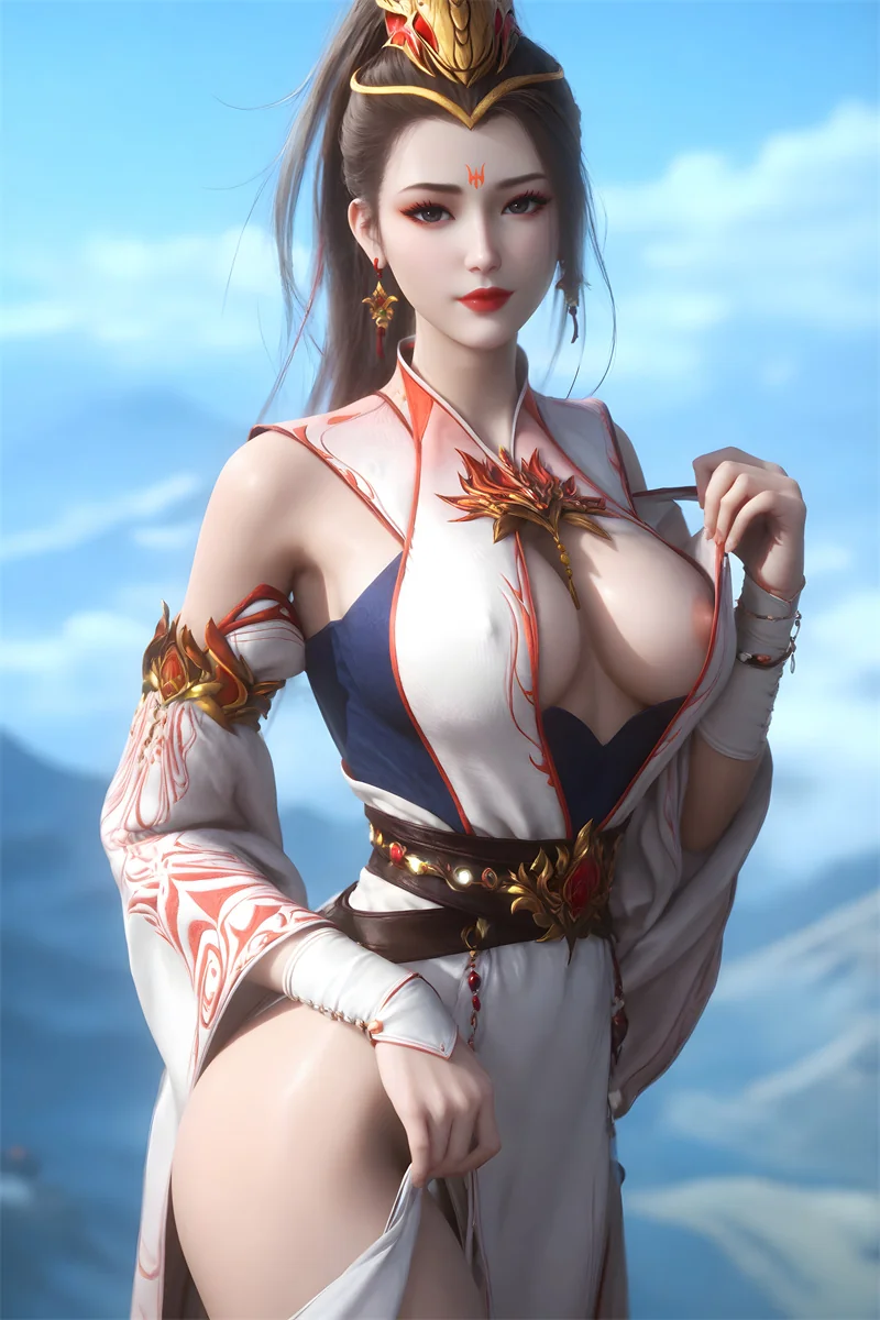 [2259]精致AI绘画-师兄啊师兄-酒玖-巨乳涩涩-晚漫-共享AI国漫精致绘画AI高清视频