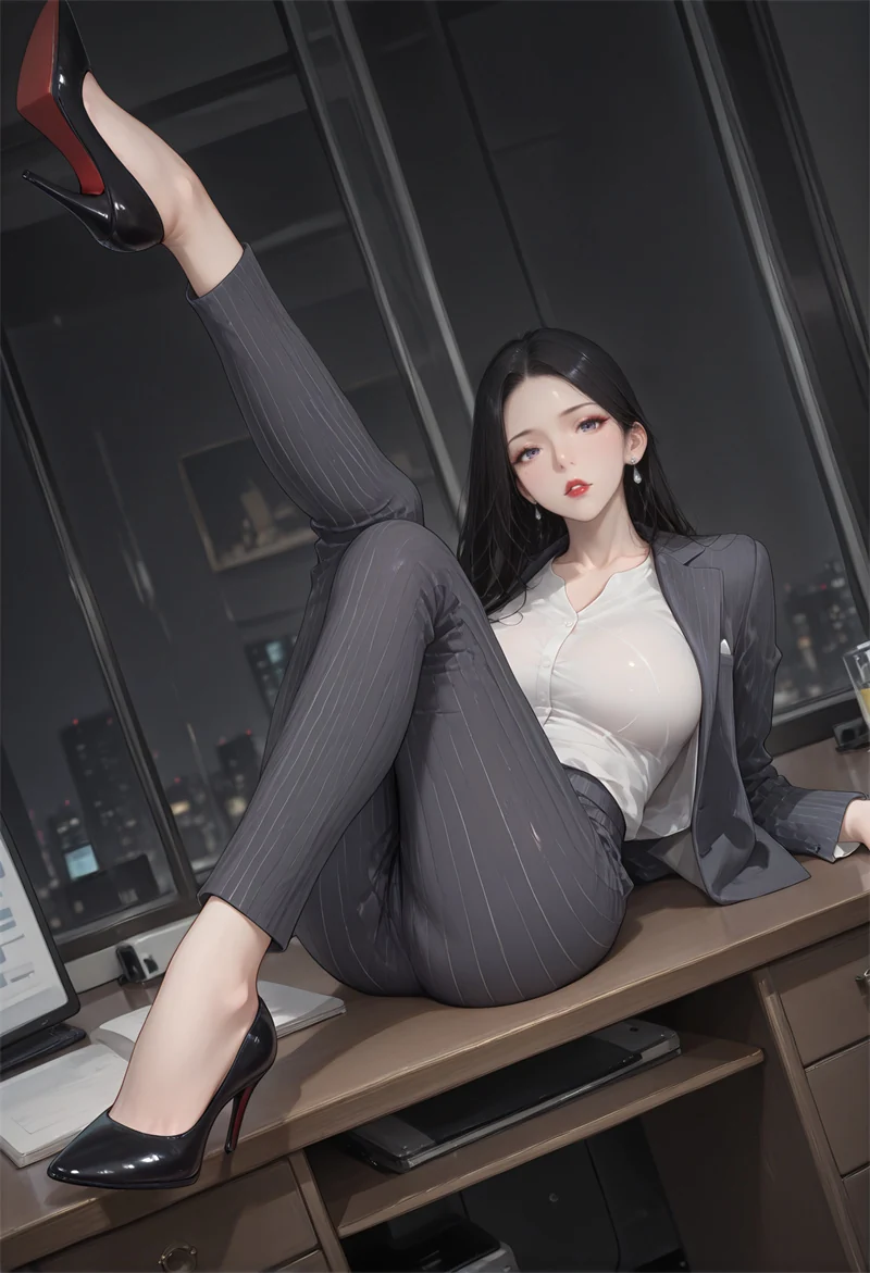 [190话-虞美人之优雅的职业][66P]-晚漫-共享AI国漫精致绘画AI高清视频