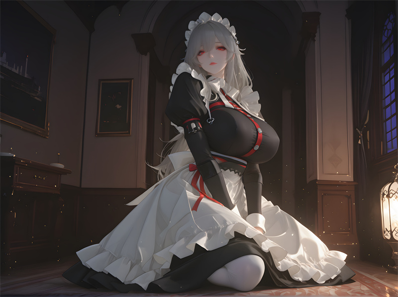 图片[2]-[247话-碧蓝档案-日奈-白丝女仆中出][140P]-晚漫-共享AI国漫精致绘画AI高清视频