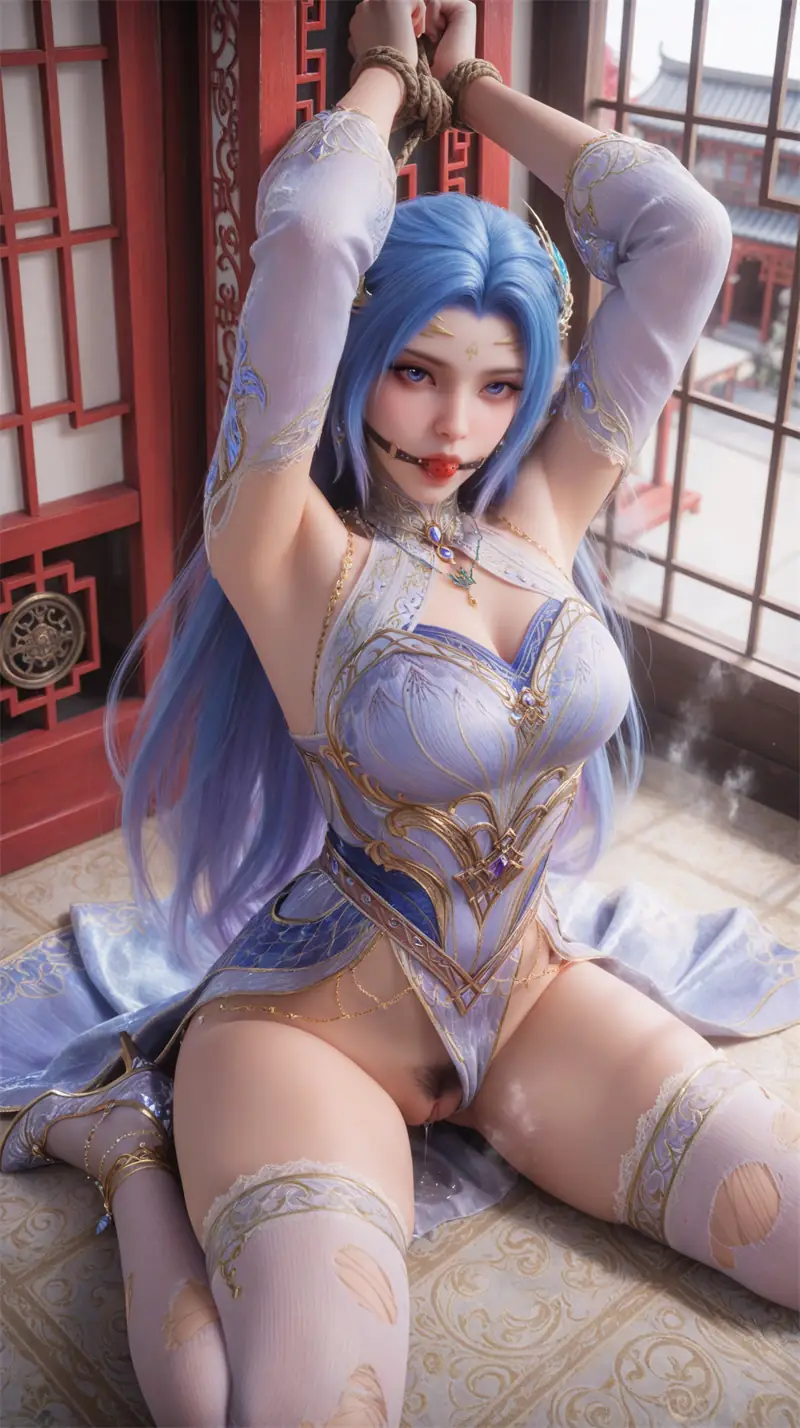 [2180]精致AI绘画-绝世唐门-唐舞桐-巨乳白丝-晚漫-共享AI国漫精致绘画AI高清视频