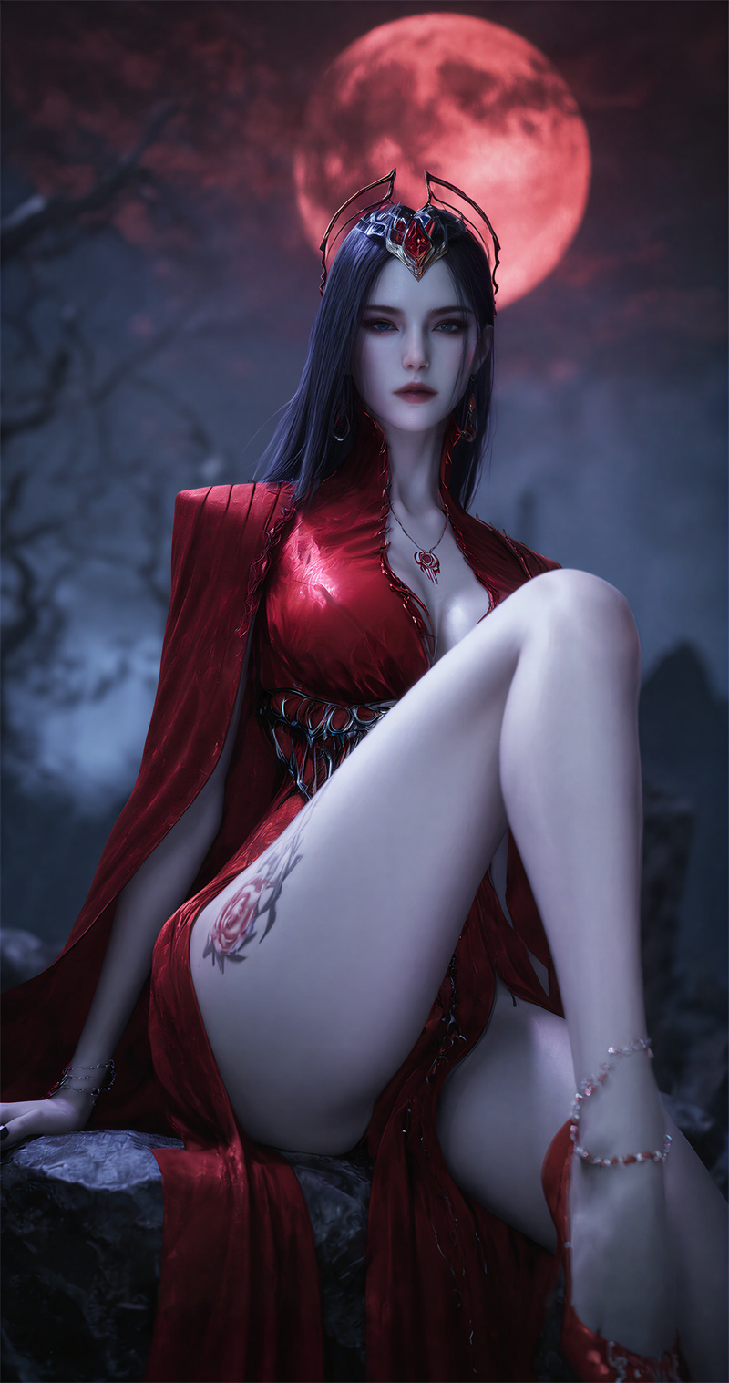 图片[2]-[2220]精致AI绘画-绝世唐门-叶夕水-长腿巨乳-晚漫-共享AI国漫精致绘画AI高清视频