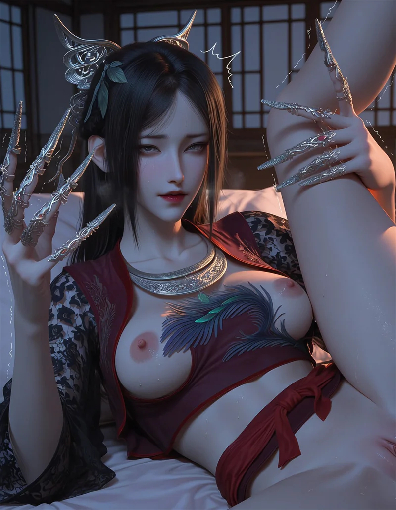 图片[2]-[2142]精致AI绘画-暗河传-慕雨墨-调教涩涩-晚漫-共享AI国漫精致绘画AI高清视频