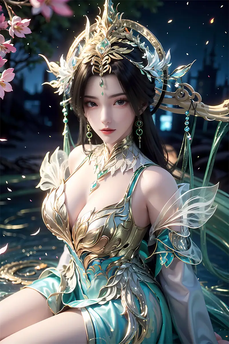 [2194]精致AI绘画-完美世界-柳神-巨乳涩涩-晚漫-共享AI国漫精致绘画AI高清视频