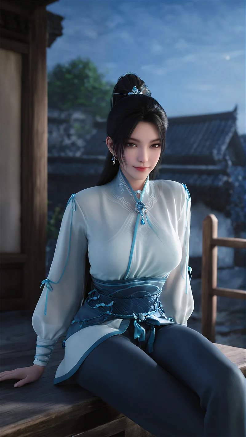 [2228]精致AI绘画-剑来-宁姚-巨乳涩涩-晚漫-共享AI国漫精致绘画AI高清视频