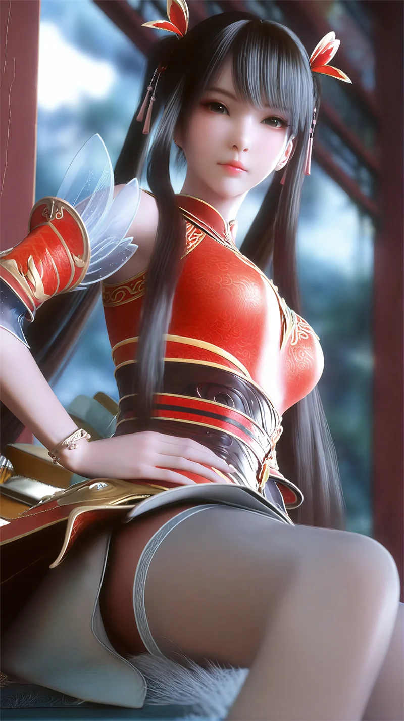 图片[2]-[2237]精致AI绘画-神墓-楚钰-猫耳萝莉-晚漫-共享AI国漫精致绘画AI高清视频