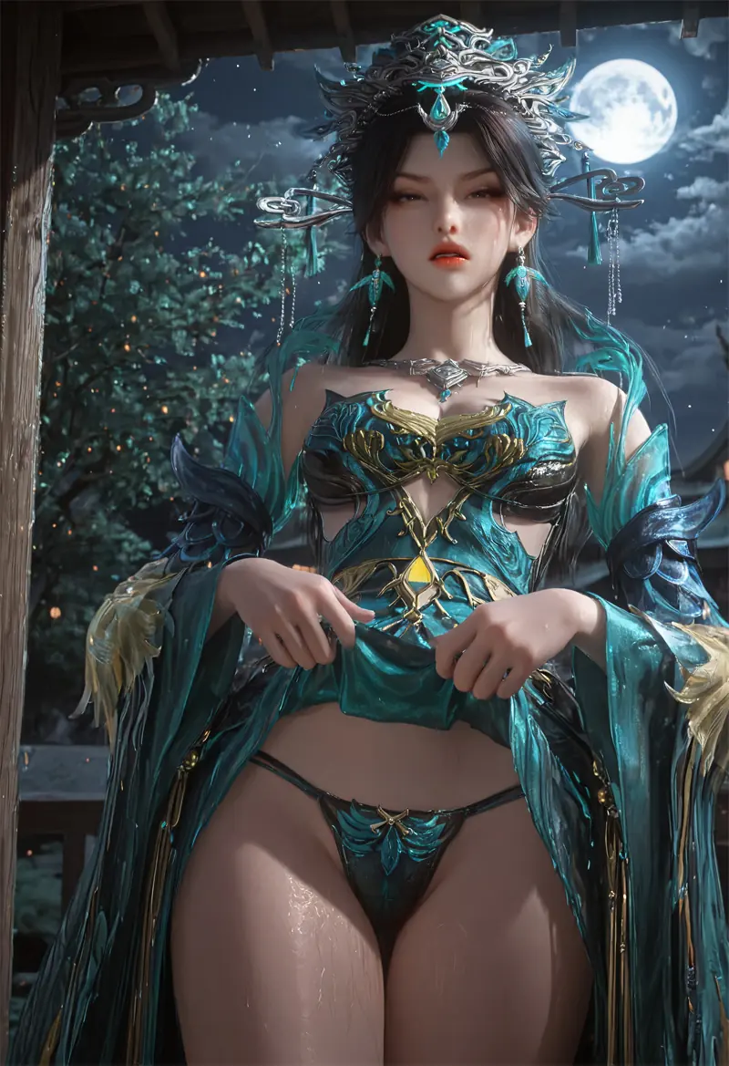 图片[2]-[2133]精致AI绘画-云深不知梦-燕倾霏-妩媚诱人-晚漫-共享AI国漫精致绘画AI高清视频