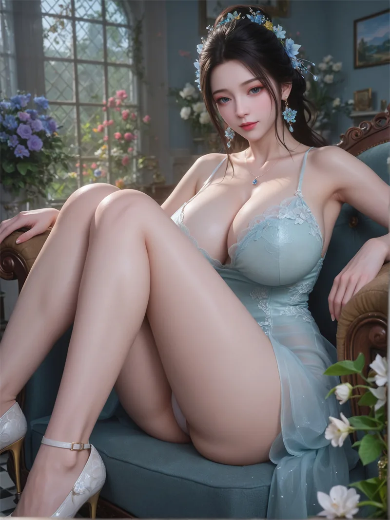 图片[3]-[2199]精致AI绘画-长生界-柳如烟-巨乳纯欲-晚漫-共享AI国漫精致绘画AI高清视频