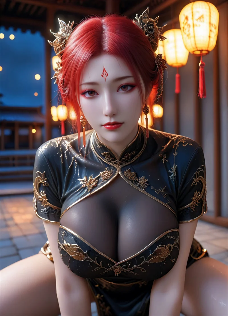 [2239]精致AI绘画-斗破苍穹-雅妃-巨乳长腿-晚漫-共享AI国漫精致绘画AI高清视频