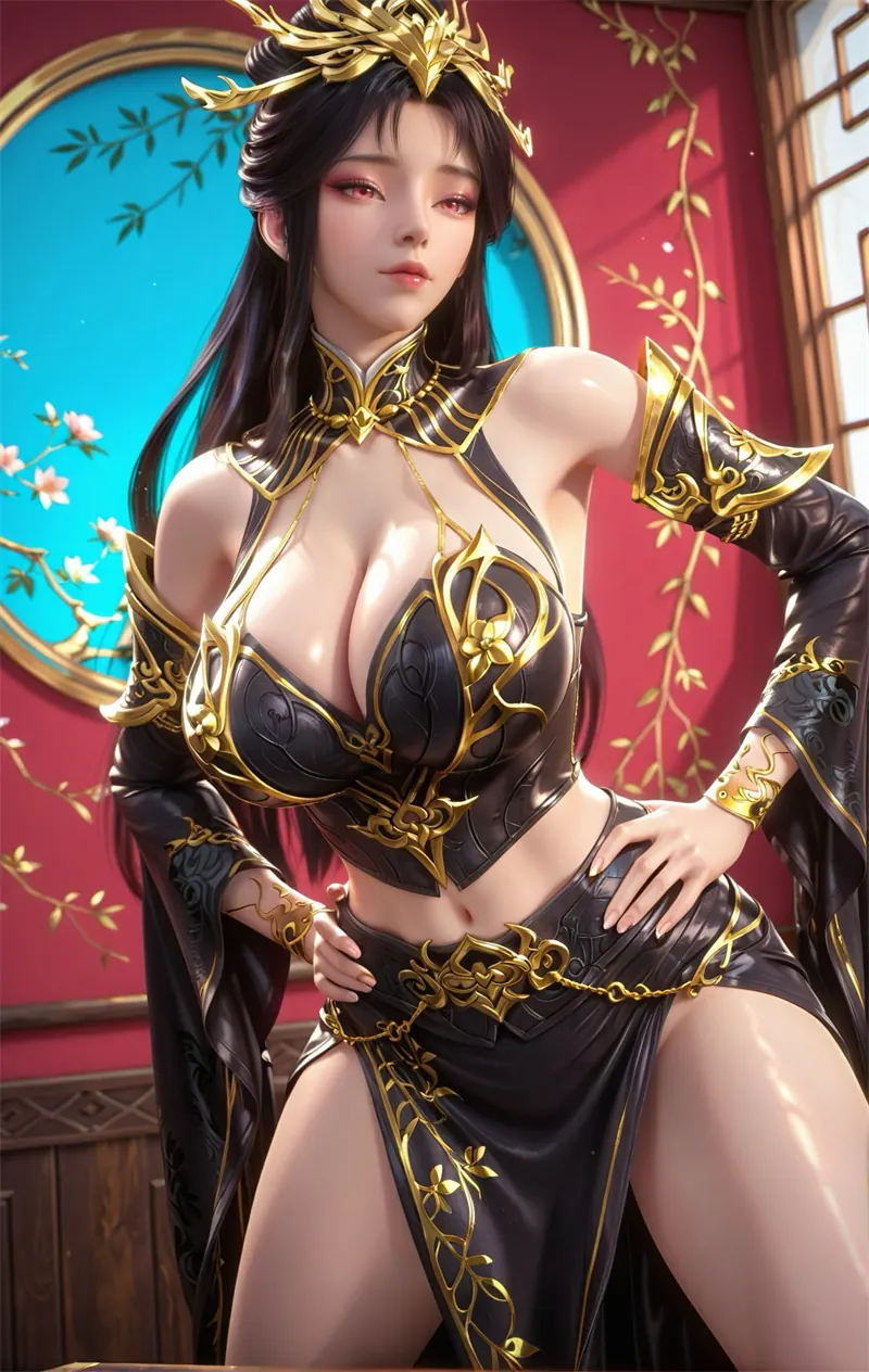 图片[2]-[2283]精致AI绘画-百炼成神-毒血夫人 [98P]-晚漫-共享AI国漫精致绘画AI高清视频