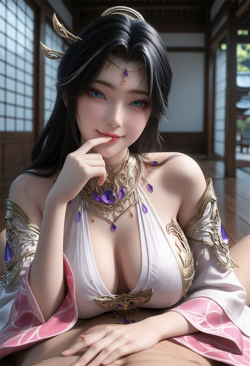 [2122]精致AI绘画-完美世界-魔女-巨乳诱惑-晚漫-共享AI国漫精致绘画AI高清视频