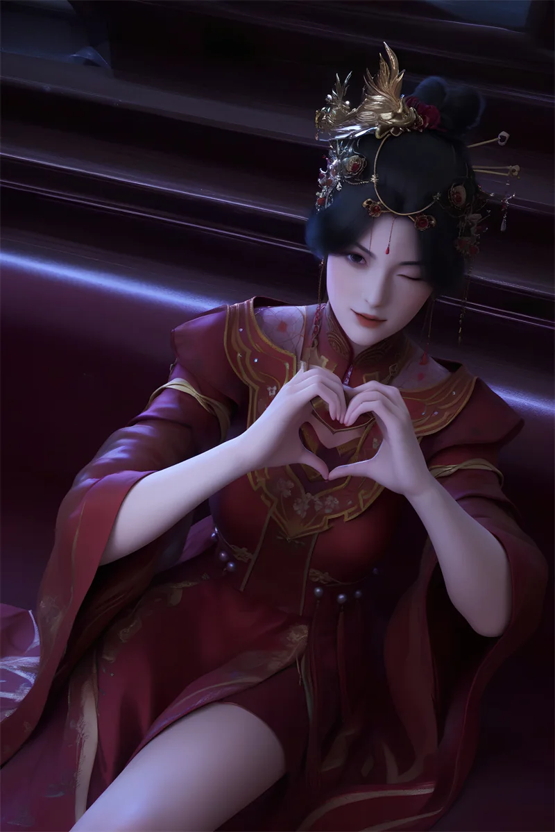 [2326]精致AI绘画-逆天邪神-夏倾月 [38P]-晚漫-共享AI国漫精致绘画AI高清视频