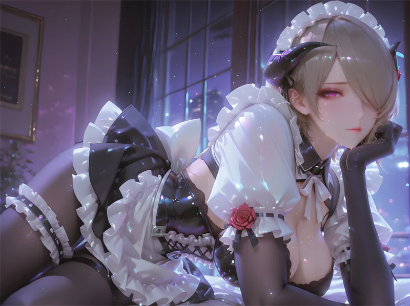 [301话-丽塔-黑丝女仆中出][144P]-晚漫-共享AI国漫精致绘画AI高清视频