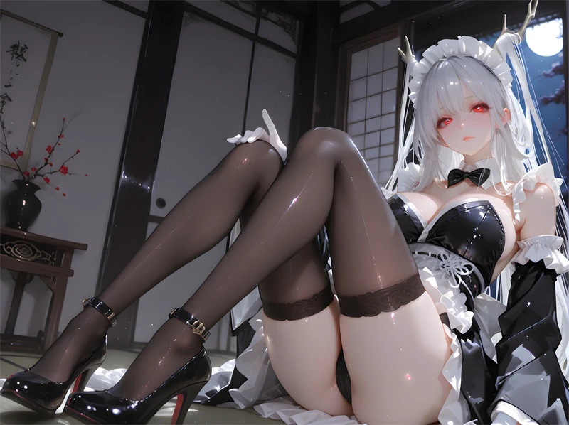 [295话-碧蓝航线-巨乳黑丝女仆][136P]-晚漫-共享AI国漫精致绘画AI高清视频