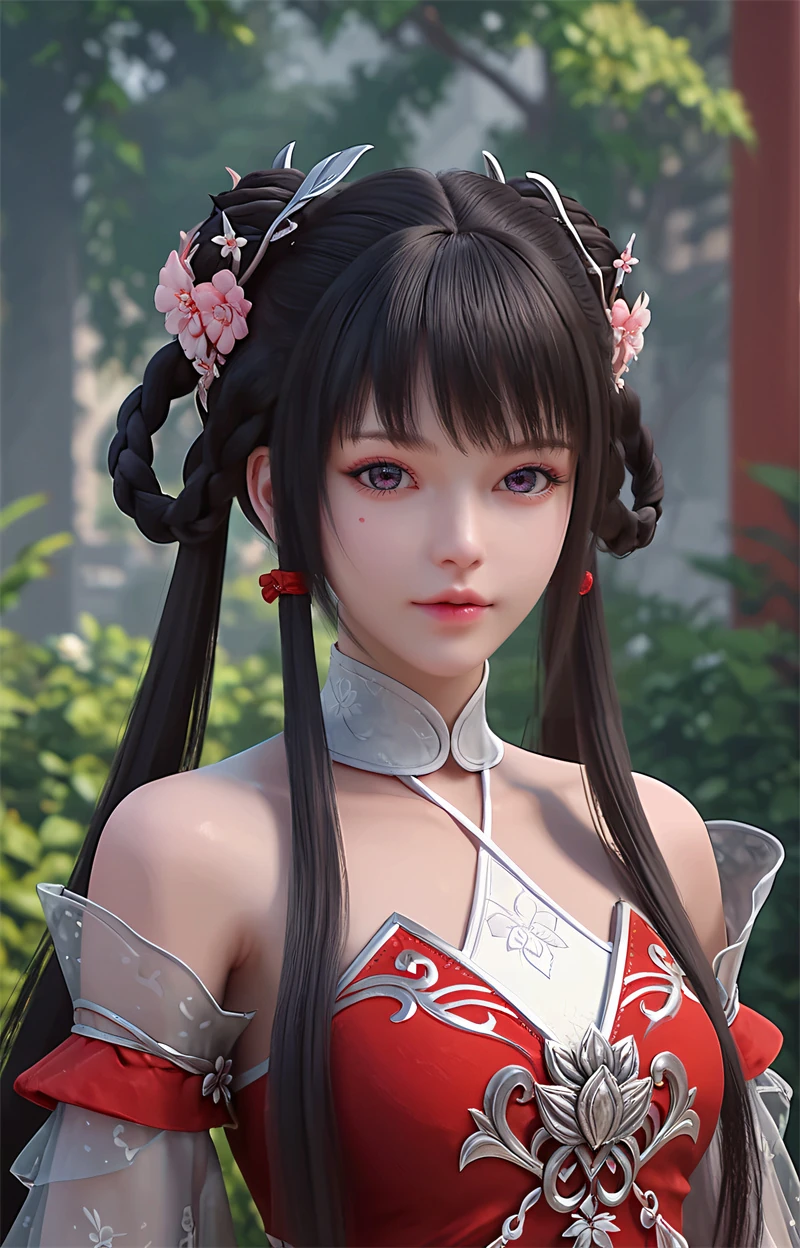 [2302]精致AI绘画-完美世界-火灵儿 [51P]-晚漫-共享AI国漫精致绘画AI高清视频